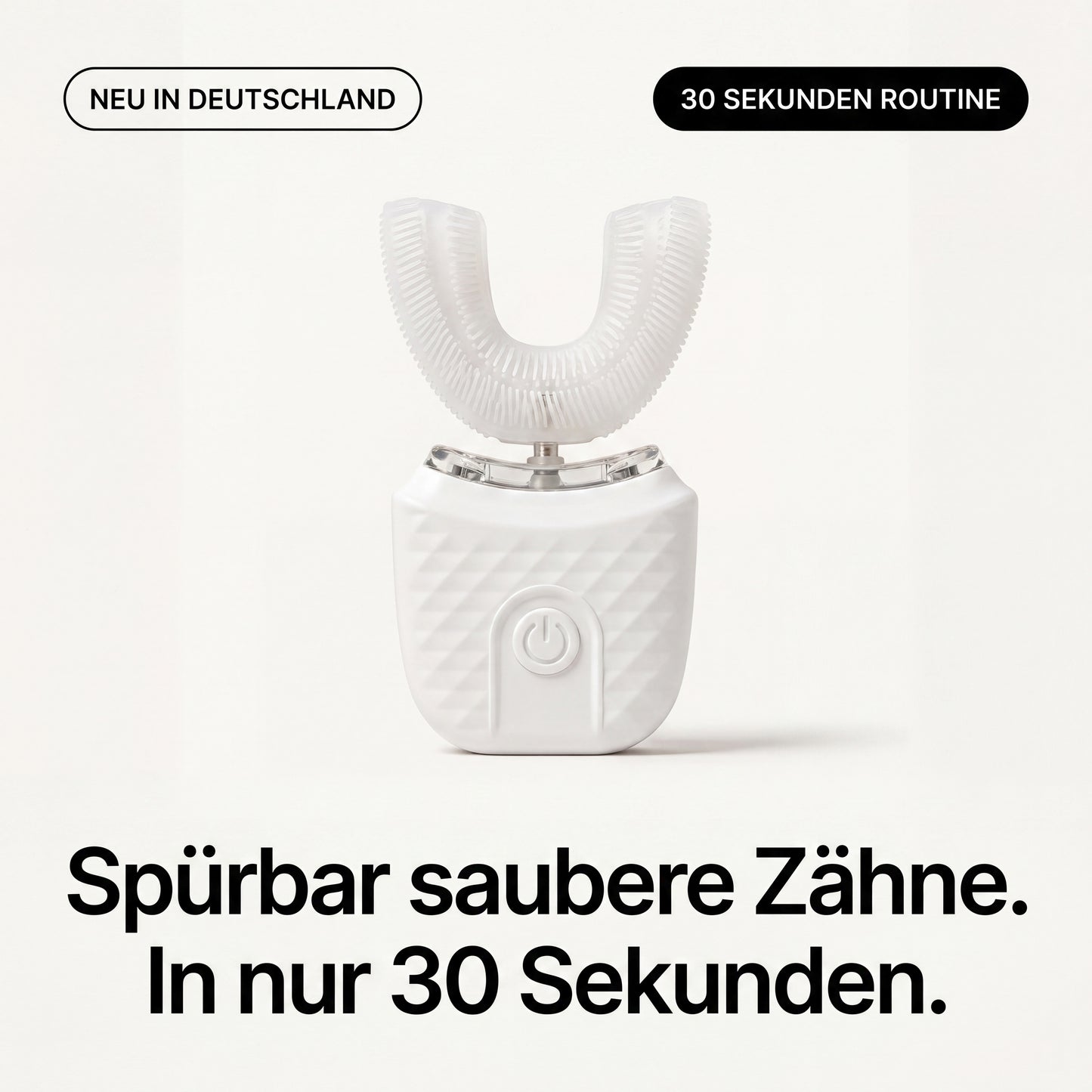 Vollautomatische U-förmige Zahnbürste