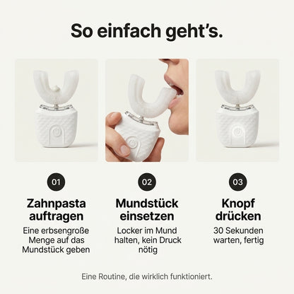 Vollautomatische U-förmige Zahnbürste